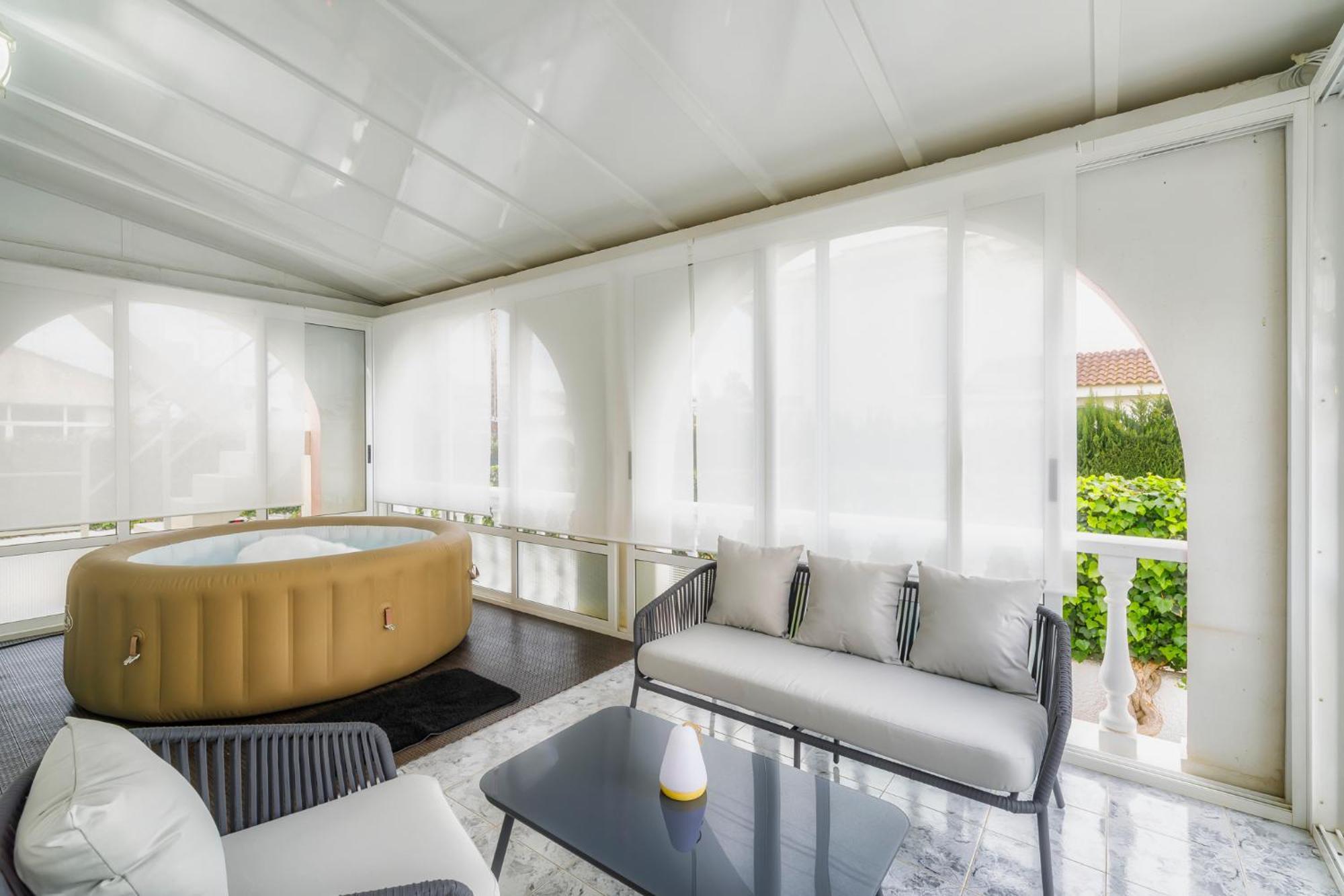 Villa Marie Estancia Premium En El Mar Menor Con Jacuzzi Climatizado Los Narejos Extérieur photo